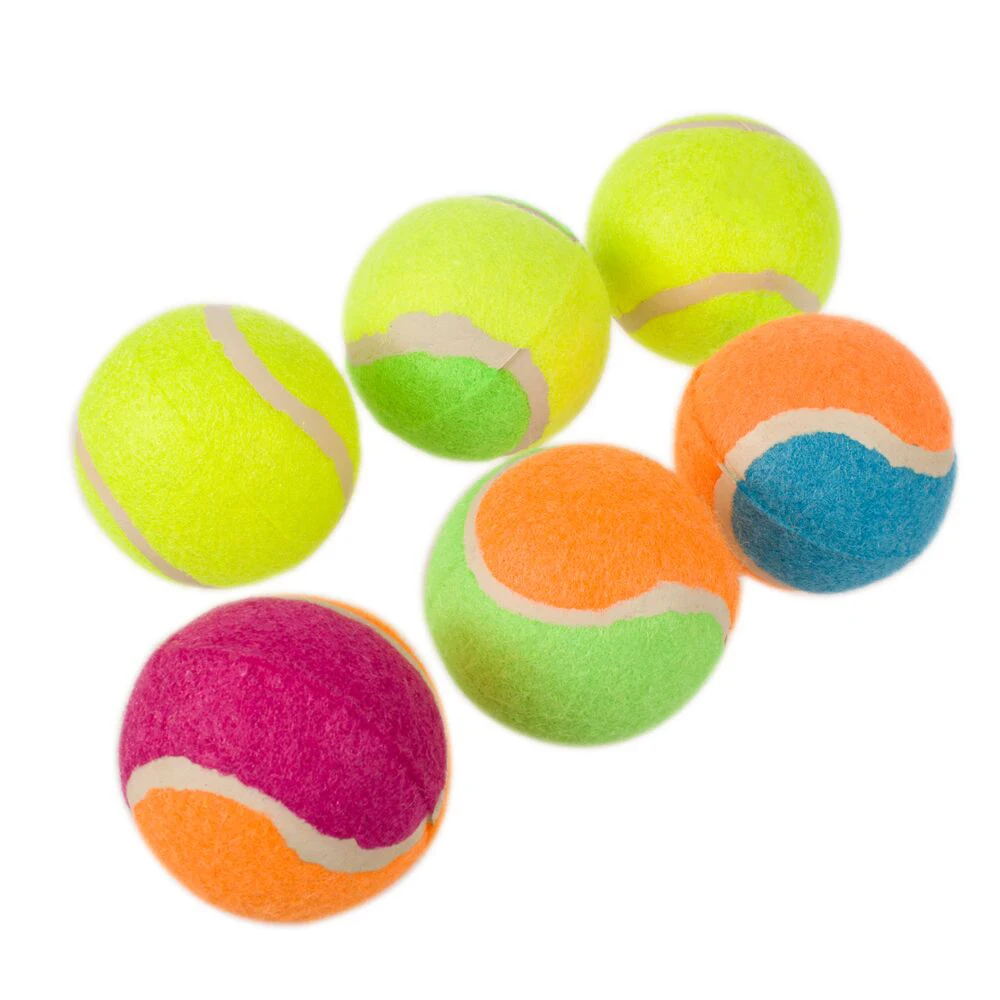 

Mskwee 2020 Hot selling rubber custom logo print thrower chew teeth pet toys dog tennis ball for pet