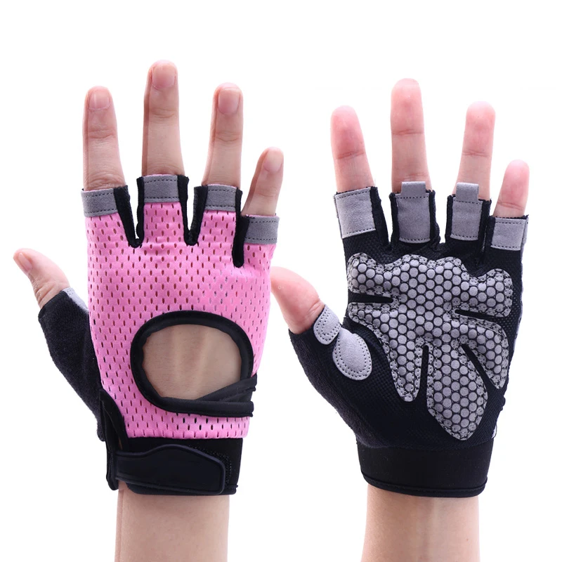 

MKAS Manufacturers Wholesale Out Door Custom Half Finger China Bicycle Bike Gym Other Sport Gloves for Women Men