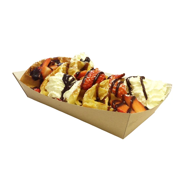 
Cheap good quality pancake crepe holder paper box packing 