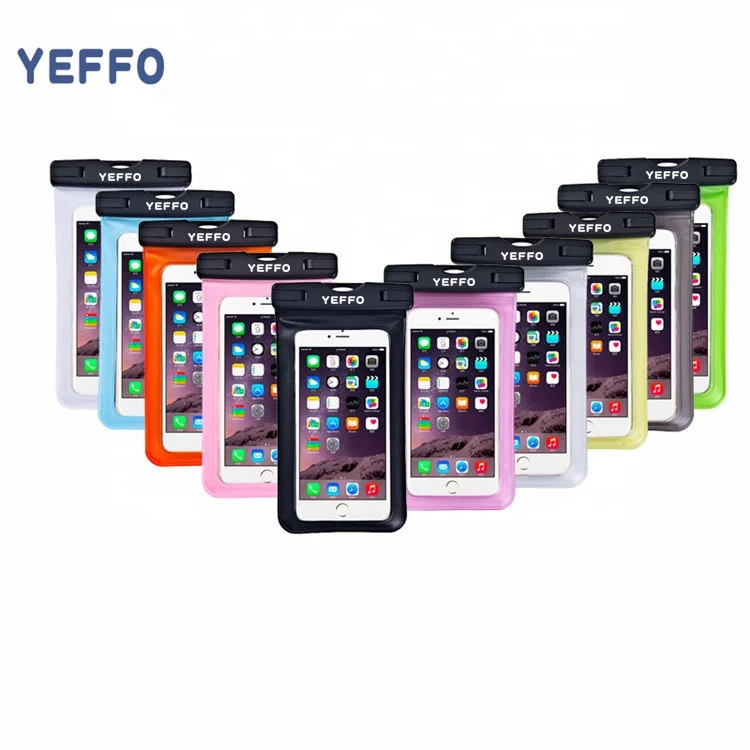 

YEFFO Waterproof Phone Pouch IPX8 Universal Waterproof Case Underwater Dry Bag