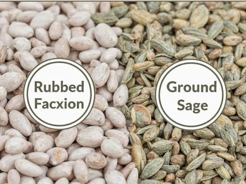 Rubbed vs Ground Sage: Key Differences Explained