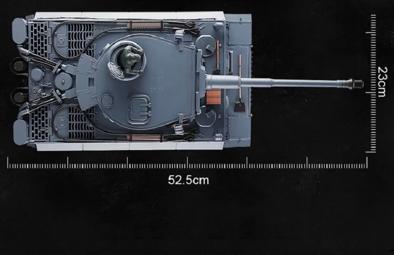 Toys Toys Wholesale Big Scale Henglong 116 Rc German Tiger Tank Shoot 3818-1Pro (8)