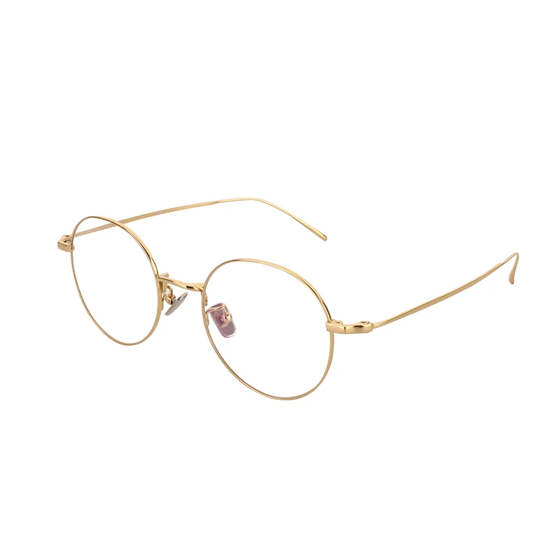 

Wholesale Custom Titanium Ip Glasses Round Spectacle Optical Eyeglasses Frame