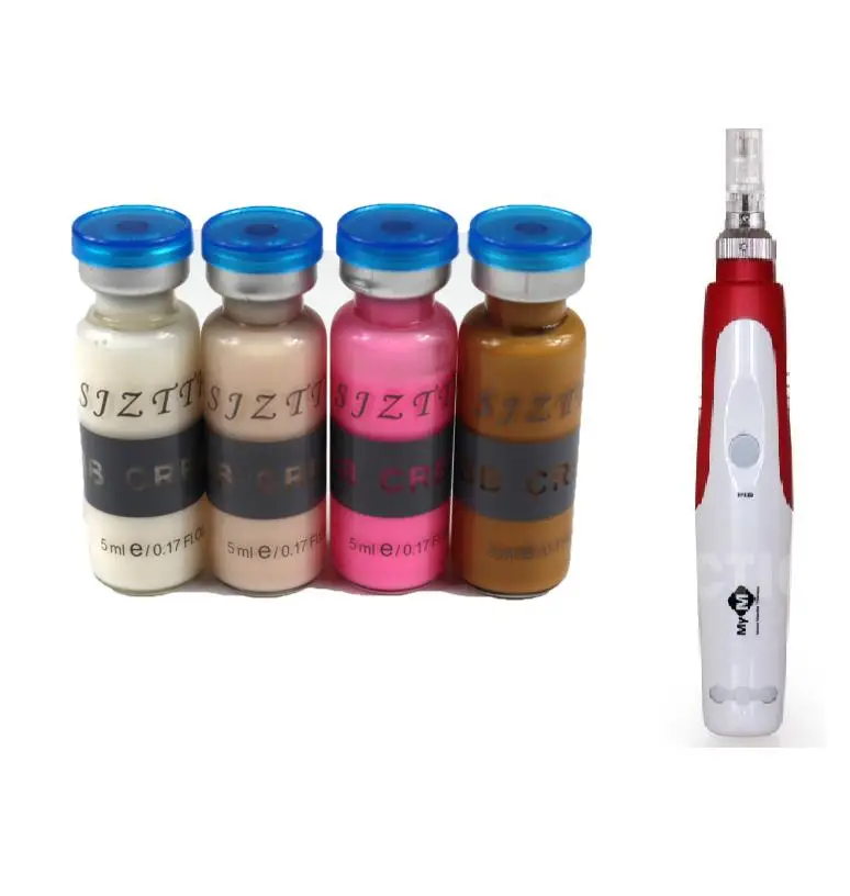 

OEM meso white bb microneedle pen glow make up foundation natural bb cream