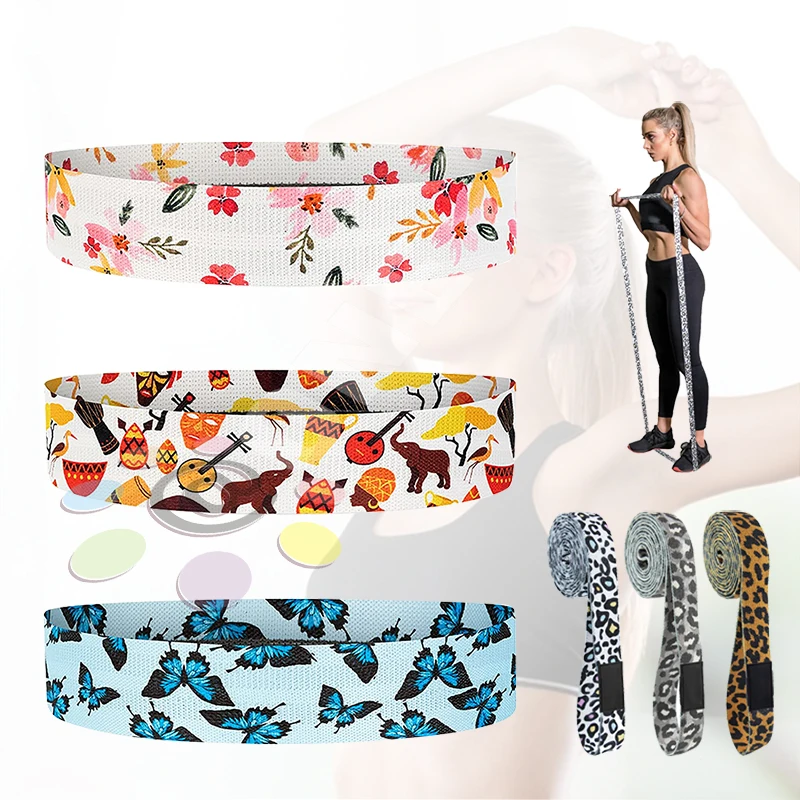 

A One 66/76/86cm Hip High Quality Waist Tubed Training Silicone Resistance Band Storage Pattern With Sleeve Set Of 3, Customized color