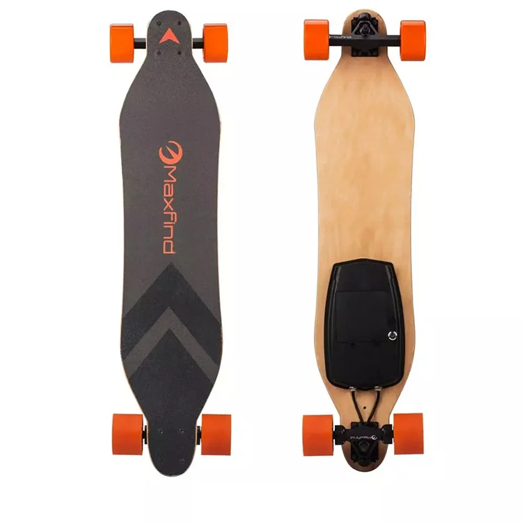 EU warehouse shipping hot sale Maxfind electric skateboard longboard set with maple desk