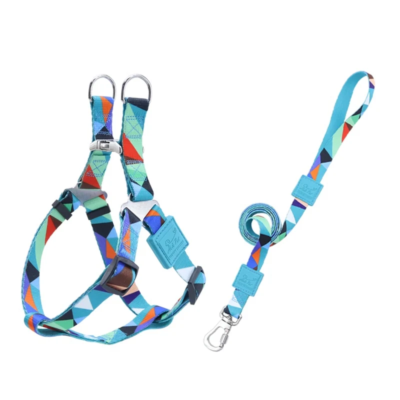 

Pet Products Wholesale Polyester Nylon China Manufacture Pet Collar Leash set