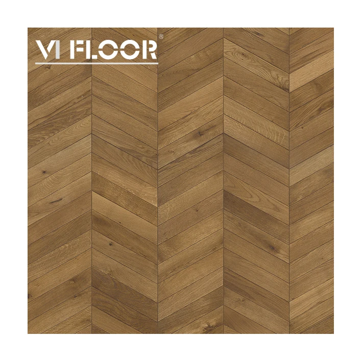 
Multilayer Engineered Chevron Hardwood Floor 