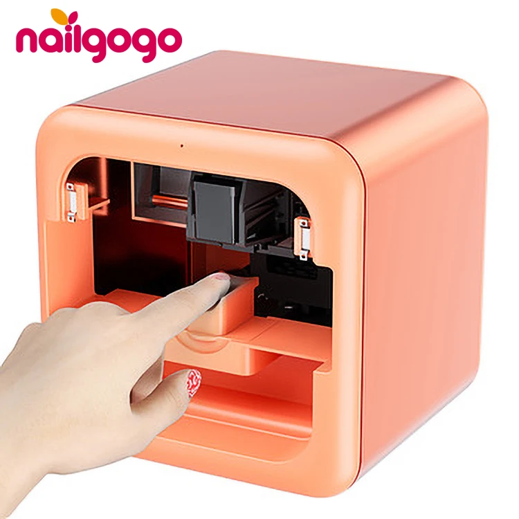 Nailgogo Hot Sale Smart Nail Equipments Finger And Toes Nail Printing Intelligent 2 In 1 Nail Printer