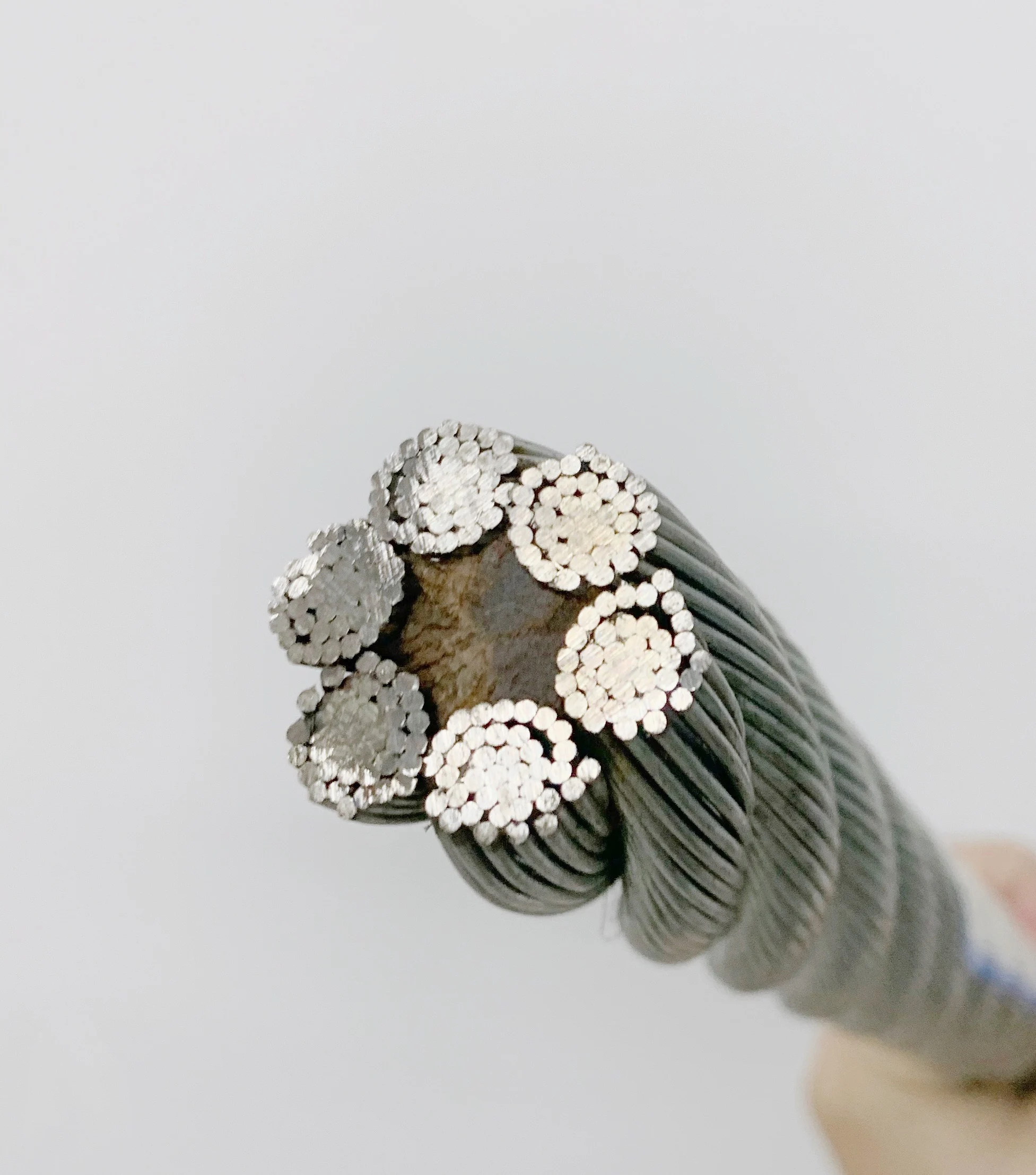 Wire Rope 6*37/6x37 High Carbon Steel Rhrl Lay 1770mpa 14mm 16mm 19mm