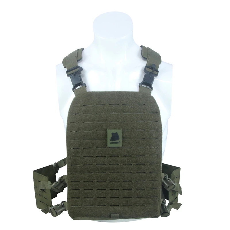 

LQ15409A Green rugged, lightweight 1000D lightweight mobile functional ballistic Plate Carrier Military Tactical backpacks, Green - military tactical backpacks