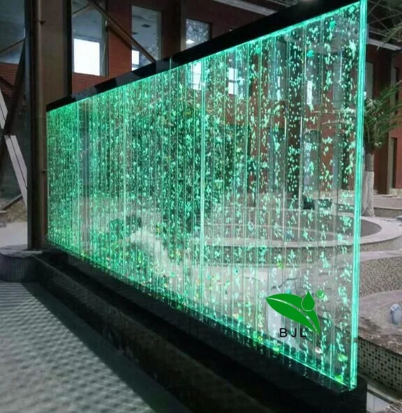 

LED acrylic bubble panel water wall decorative screen room divider, 16 colors changing