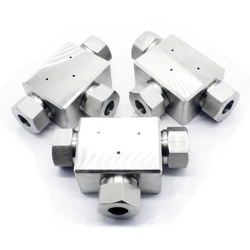 Waterjet Ultra High Pressure Fittings Elbow Coupling Cross Tee