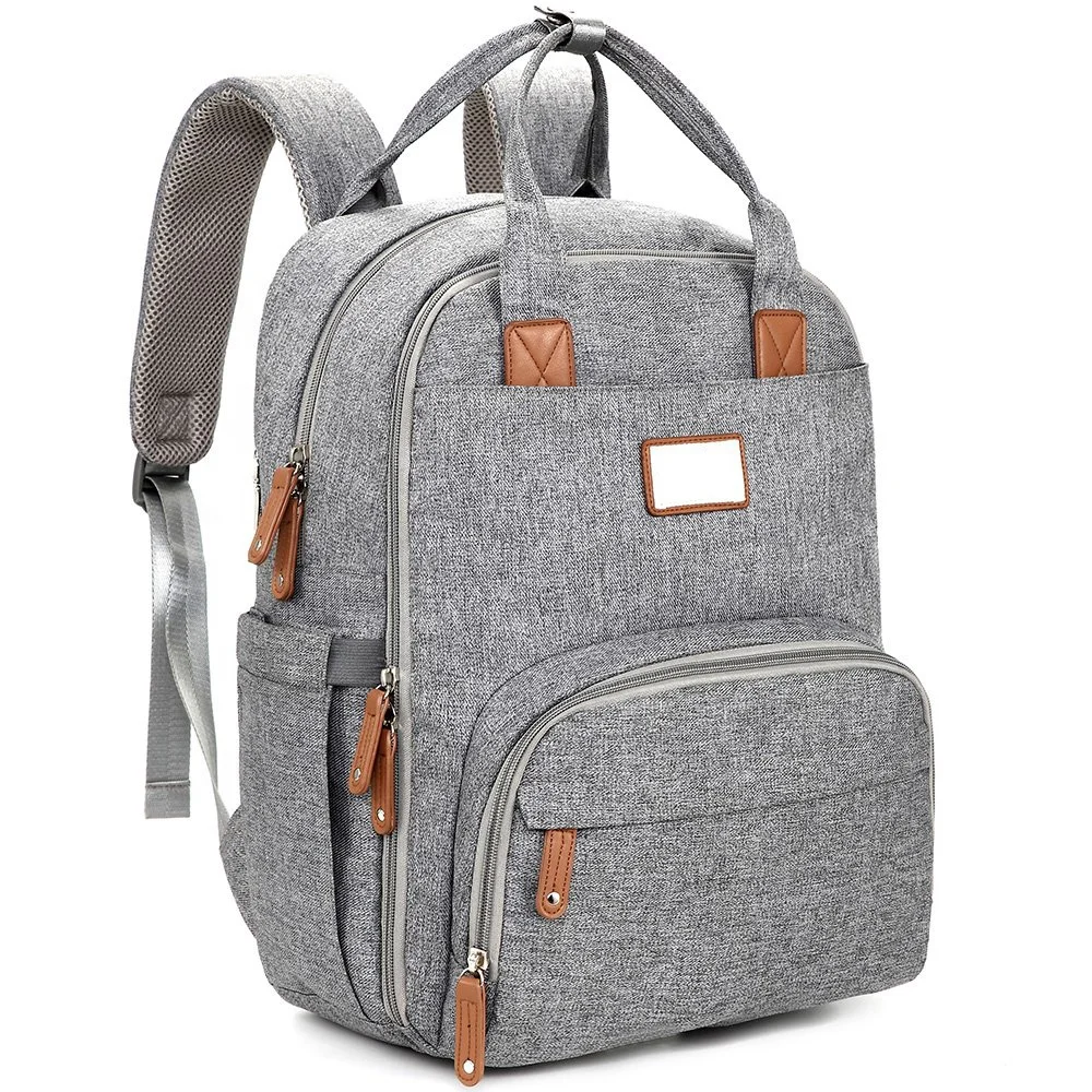 

Premium 3 In 1 Multifunctional Pocket Organizer Waterproof Baby Diaper Bag Backpack With Changing Station Usb Charger For Mother