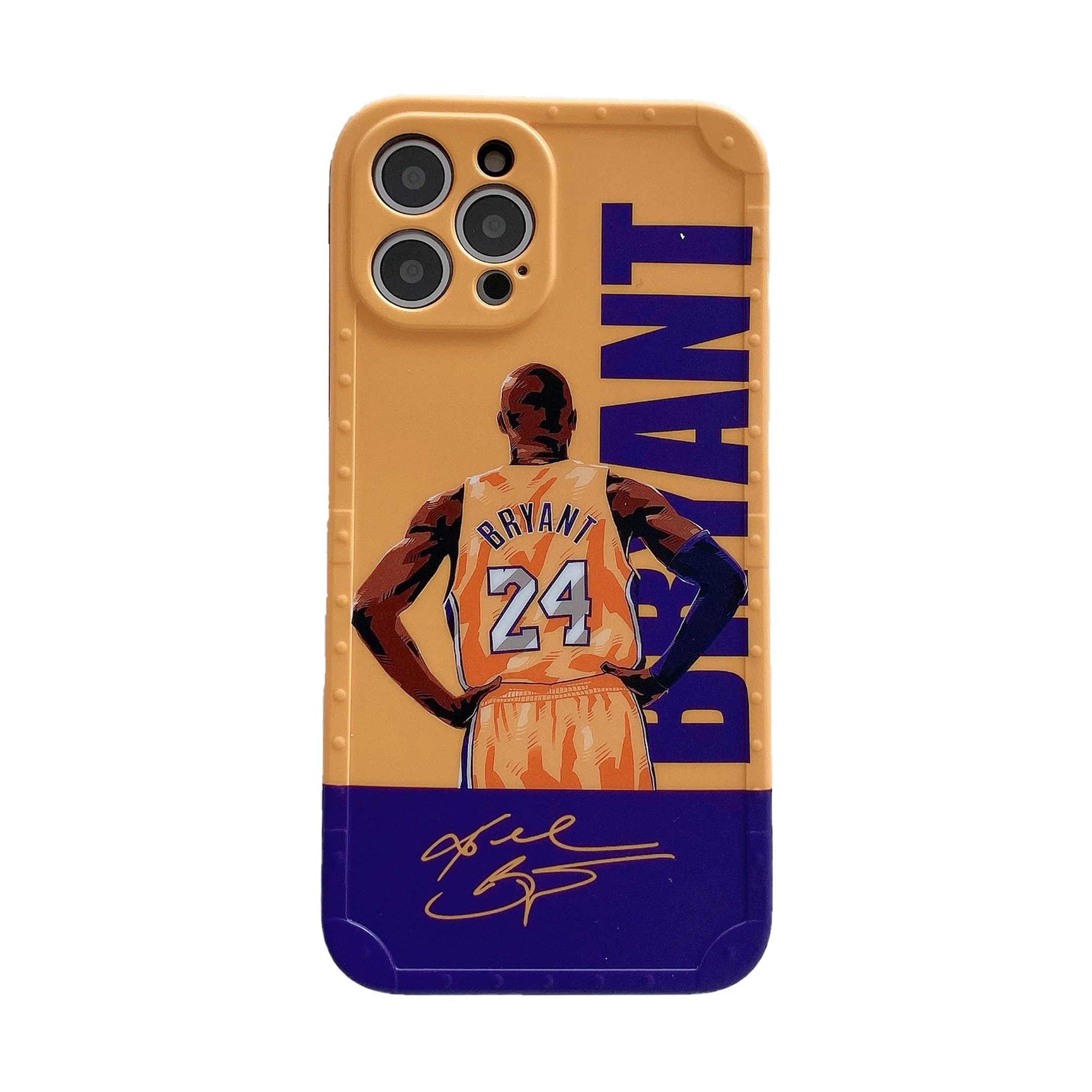 

2021 Wholesale Kobe Bryant Jordan IMD Phone Case For iPhone 13 Pro Max 13 8 Plus X XR XS Max SE 2020 Back Cover Cartoon IMD Case