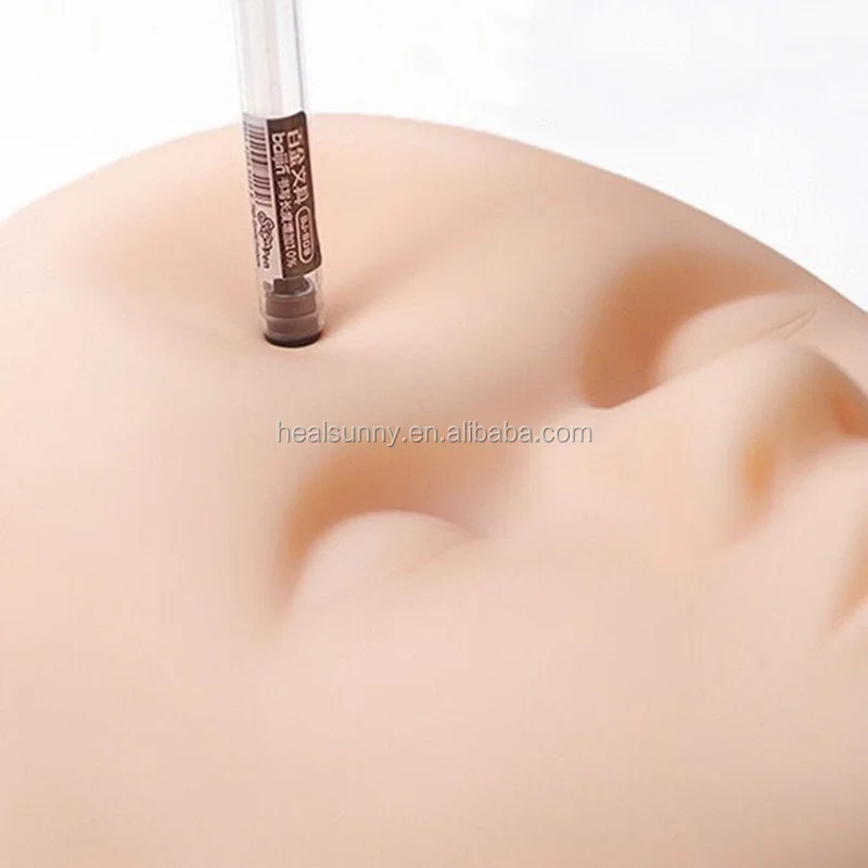 

Wholesale practice grafting eyelash training false head model grafting tool, Skin