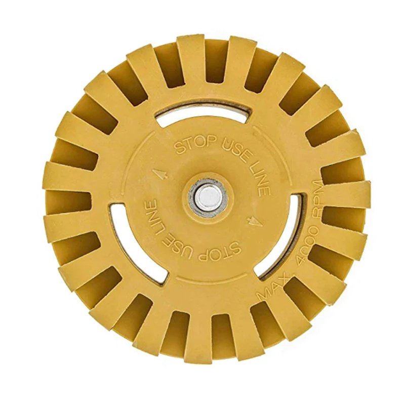 4inch 100mm Removing Vinyl Graphics Decals With 1/4" Drill Adaptor Auto