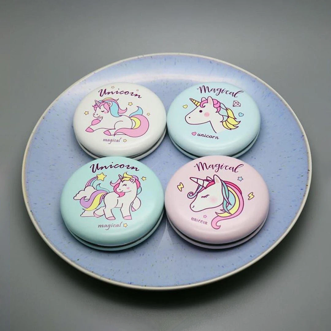 

Wholesale Fashion Women Girls Gifts Mini Round Double Side Makeup Compact Mirror for Travel