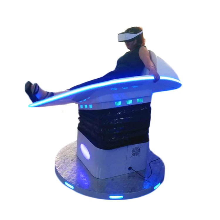 Flight virtual reality simulator other amusement park products 9d vr cinema slide