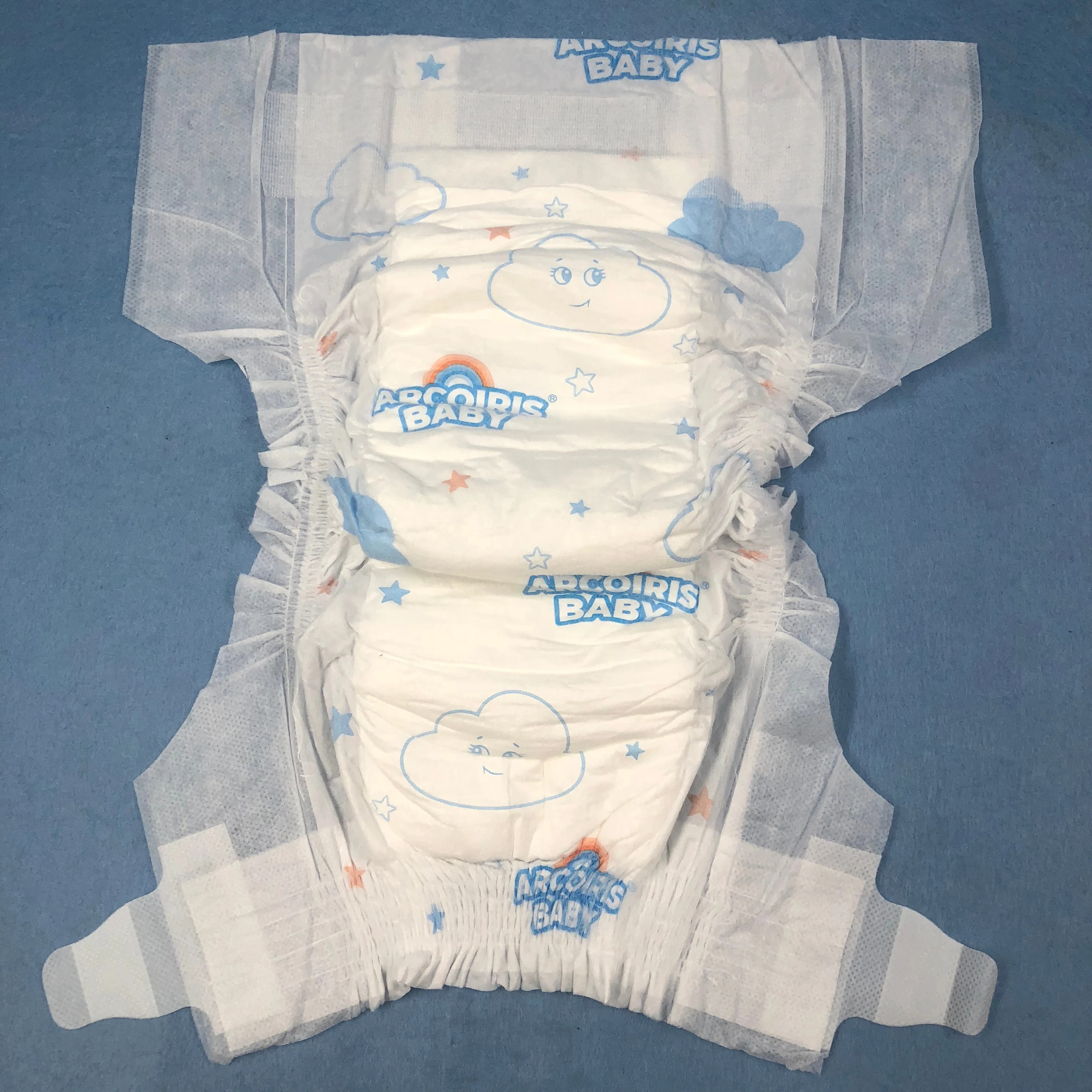 

High quality cheap soft elastic baby diapers