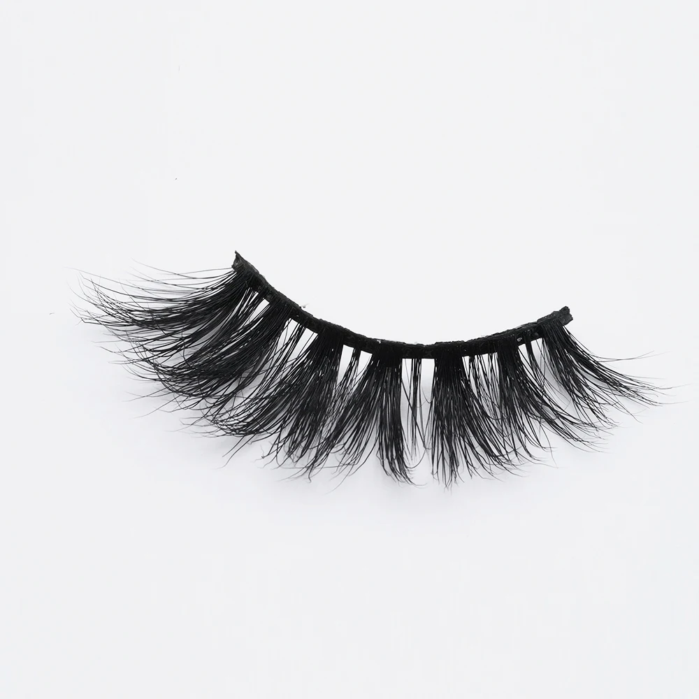 

label silk premium silk 3d mink eye lashes invisible band mink eyelashes