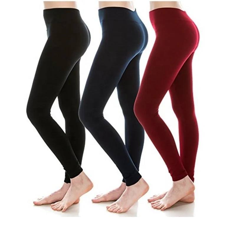 

Women's seamless brushed fleece lined leggings winter sport fitness yoga active wear legging