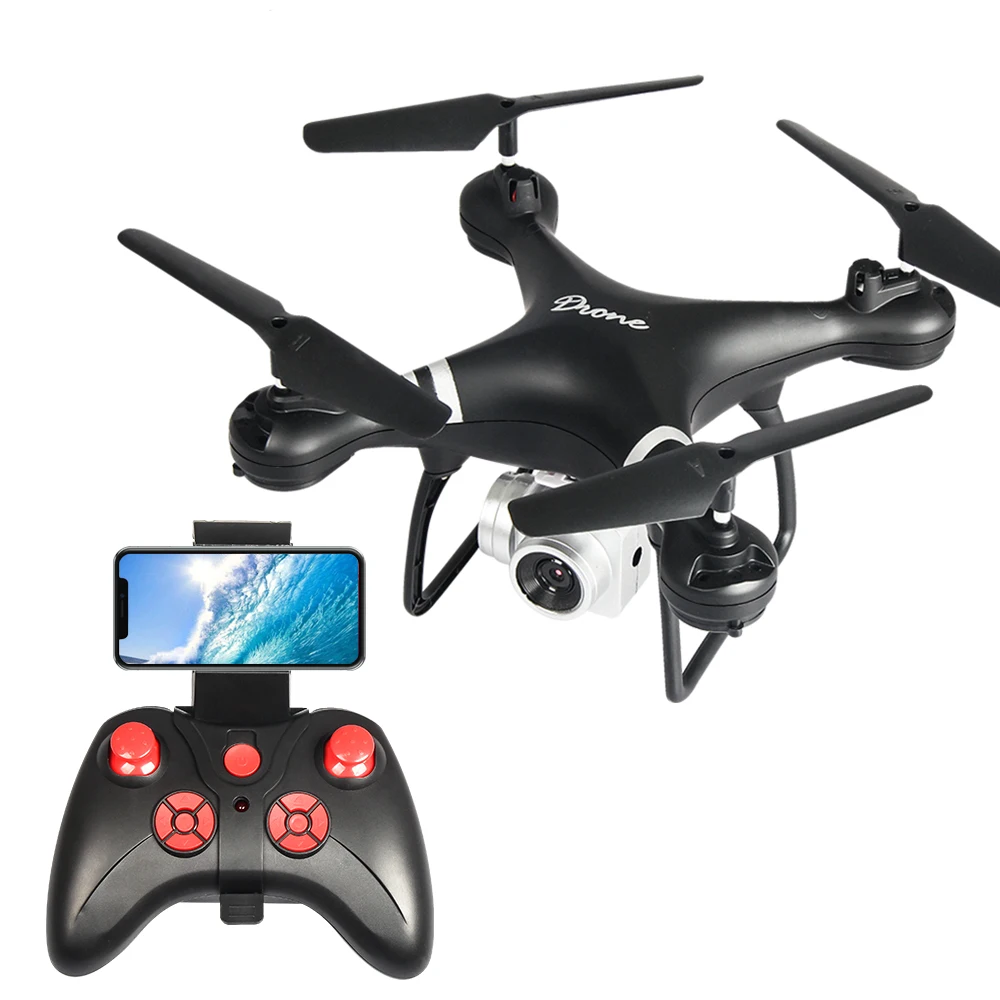 

90058 UAV 4K HD Aerial Dual camera Gravity sensor Best Seller Global Elf style Drone UFO Drone with Light toys for kids, Black,white,red