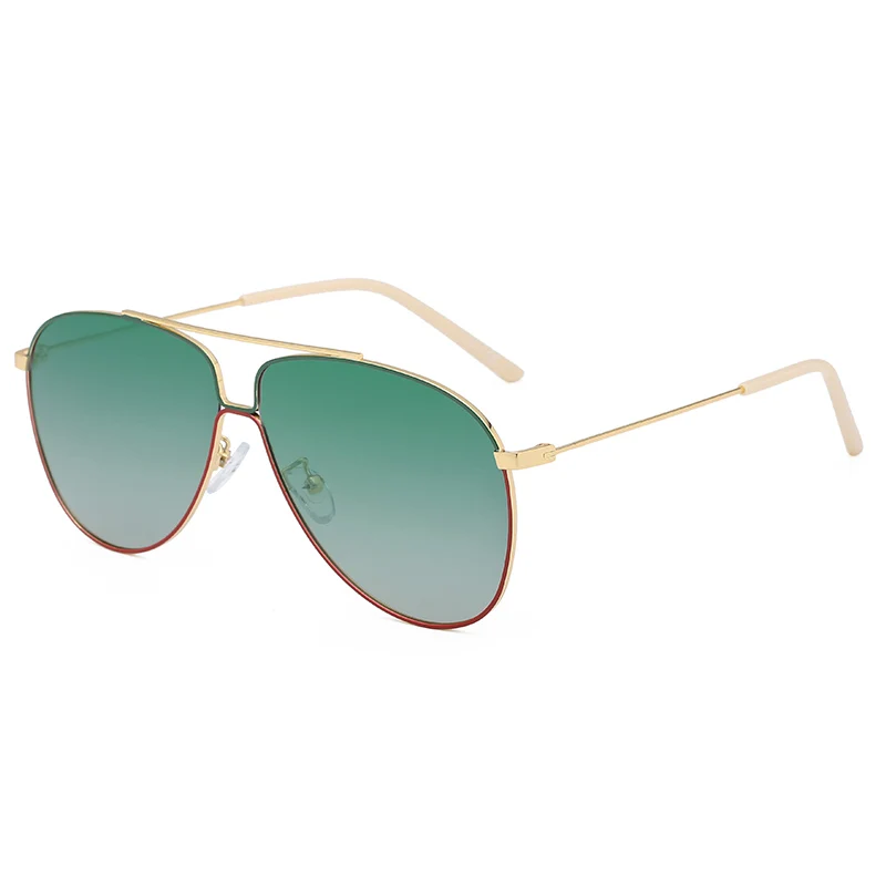 

Odisk Brand Modern Metal Ray Brand Design Unisex Men And Women Pilot Retro Sunglasses