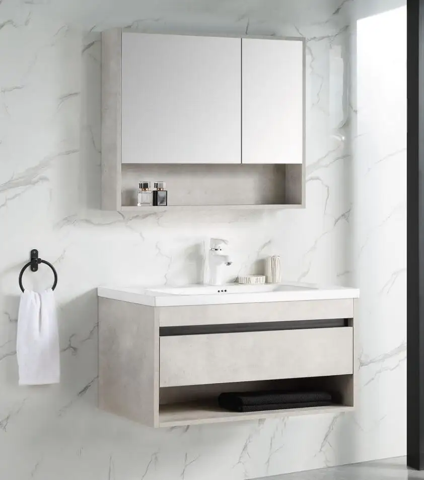 Chaozhou Modern Bathroom Vanity Cabinet Basin