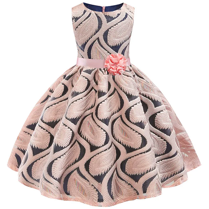 

Fancy Frocks Designs Princess Halloween Floral Ball Communion White Summer Children Kids Clothing Baby Girl Lace Dress, Pink, red, blue, navy