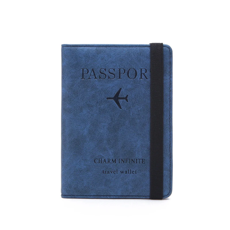 

MIYIN PU leather Passport holder for women and women rfid blocking Card Case protection Travel clip Organizer travel wallet