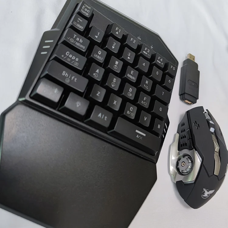 

Limit Free Shipping DarkWalker One-Handed Wireless Gaming Mouse And Keyboard