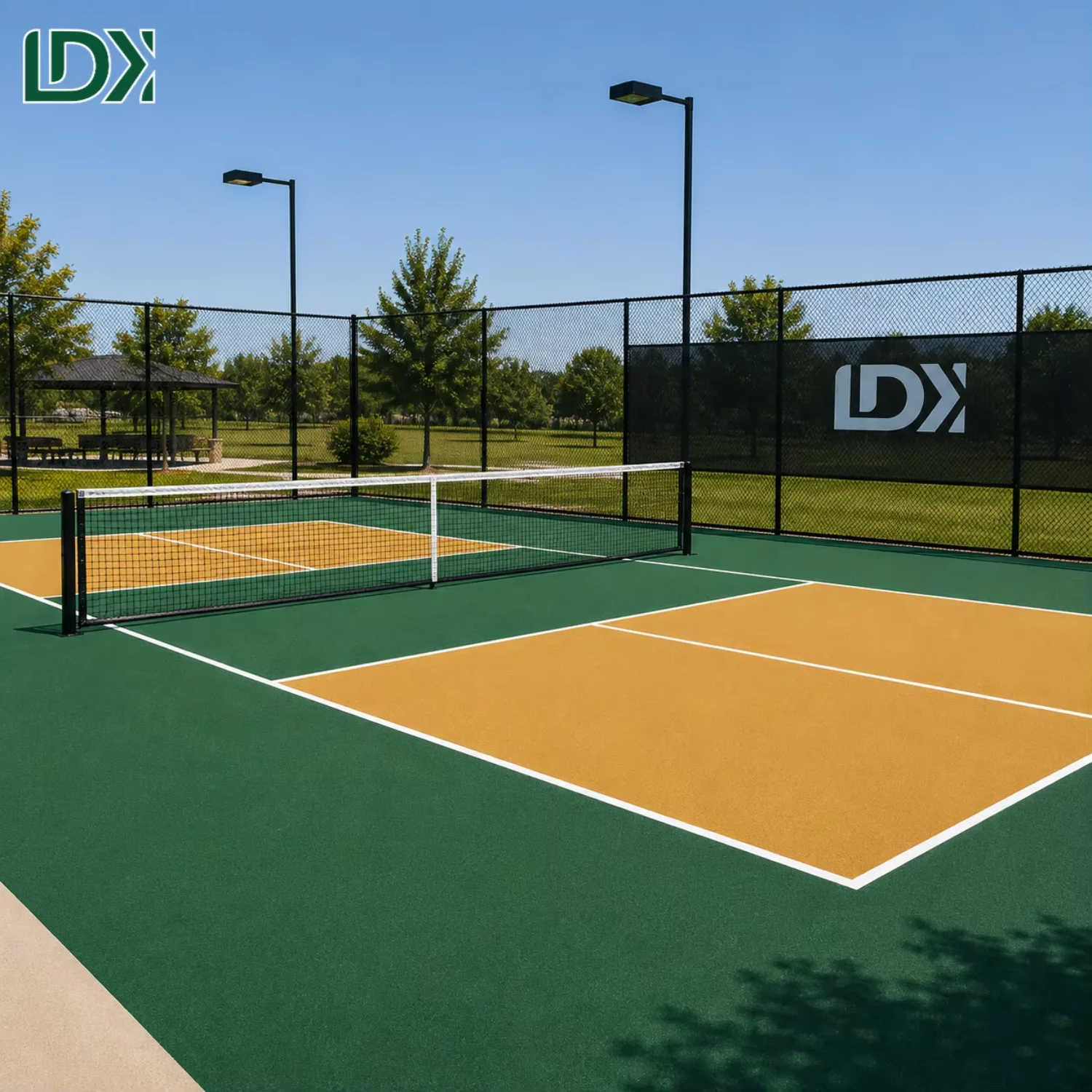 OEM Competition Level Acrylic Pickleball Court Flooring 3mm PVC Base with Hard Acrylic Top Factory Direct for Bulk Orders