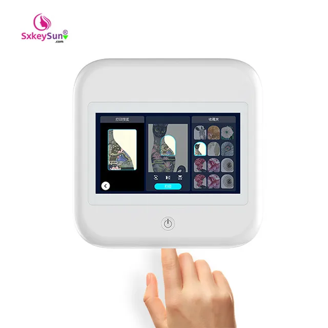 

2022 Hot Selling Mobile Nail Printer Automatic Nails finger 3d Digital Nails Art painting Machine