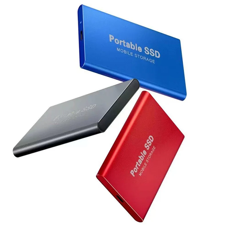 

External SSD 2TB 1TB 4TB Mobile Solid State Hard Drive USB 3.1 shockproof Typc-C Expand capacity Hard disk high-speed HDD case