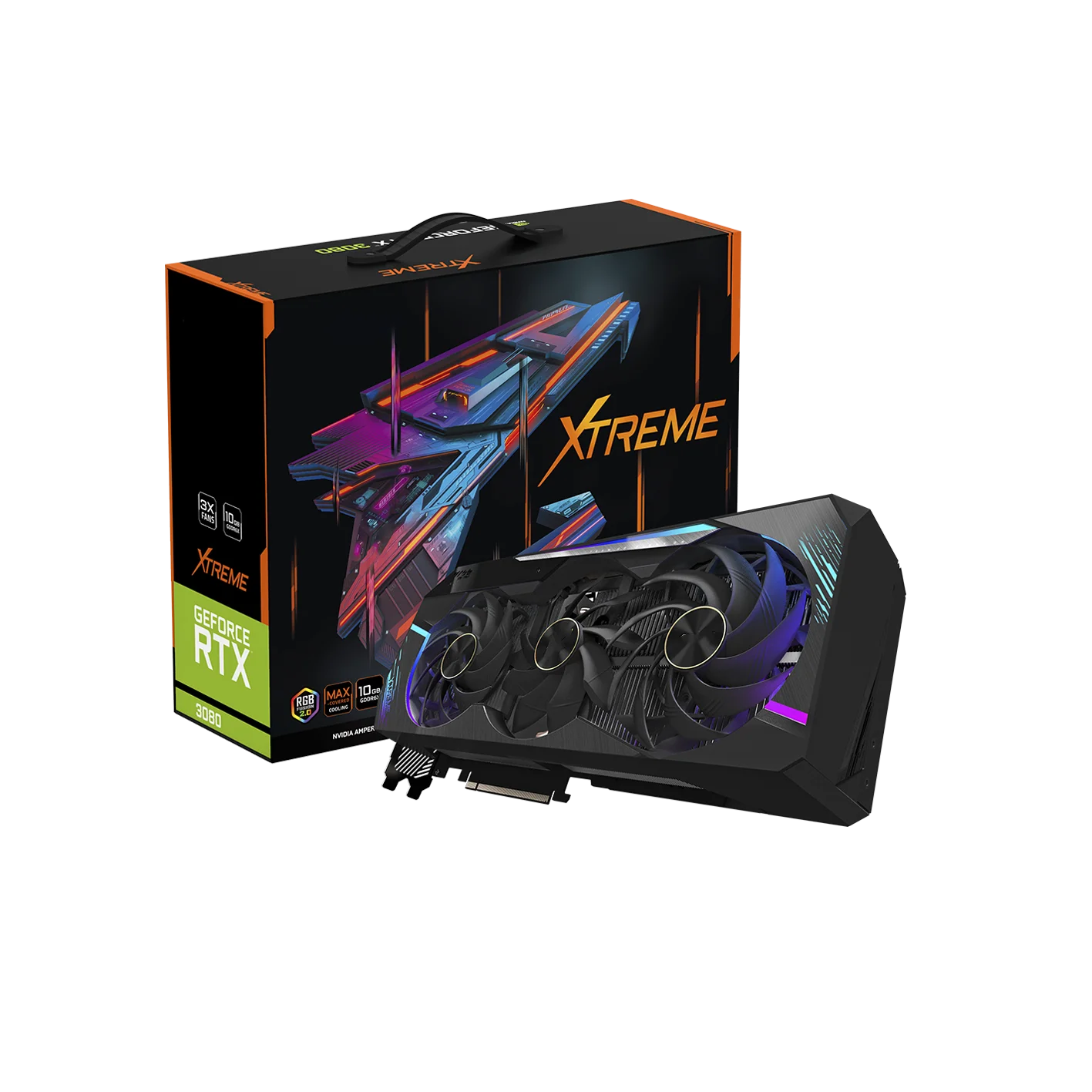 

GPU RTX 3080 GPU Graphics Cards For Gaming XTREME 10G 2.1th