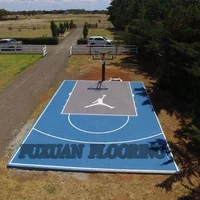 

25x30 feet DIY outdoor basketball court tiles backyard basketball court flooring for christmas gift