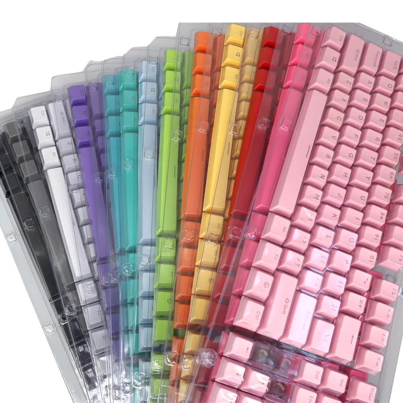 

Aflion Custom Colorful Double Shot ABS Light Through Key Caps Keycaps for Mechanical Keyboard