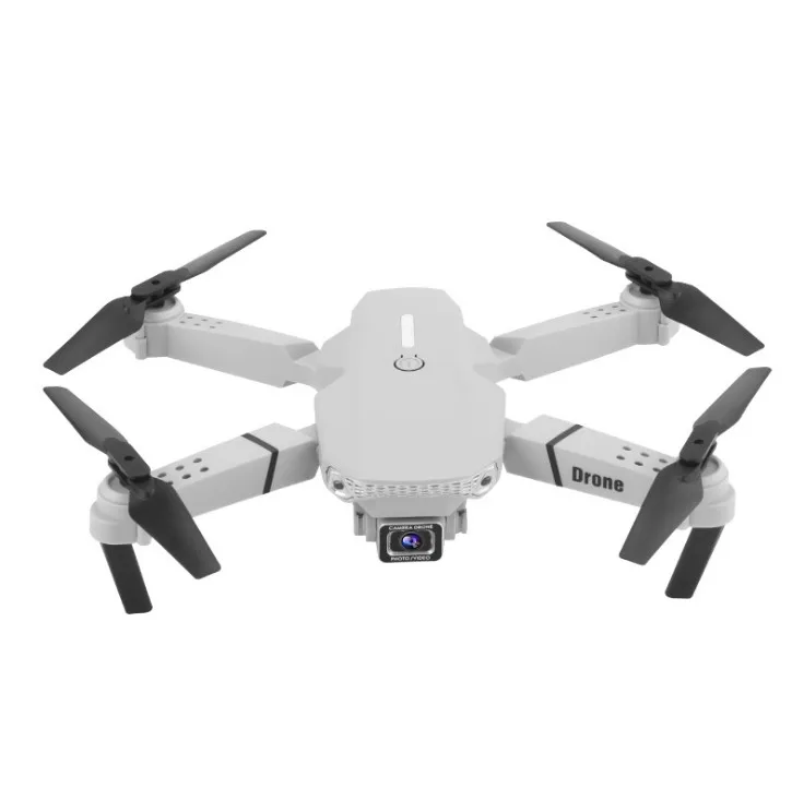 

E525 Mini RC Drone With WIFI FPV Wide Angle HD 4K 1080P Camera Height Hold RC Foldable Quadcopter Drone Gifts, Black white