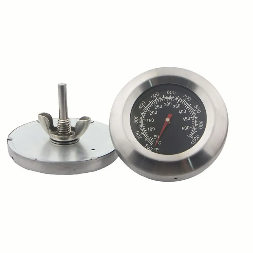 

dial  large size bbq grill thermometer