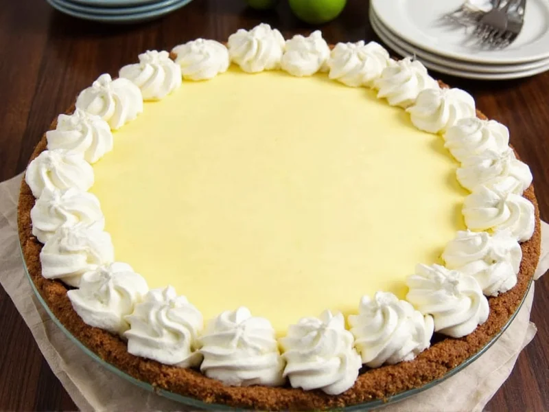 homemade key lime pie