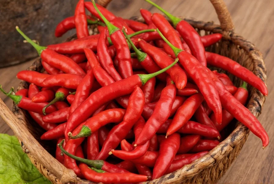 Soaking ancho chiles in warm water