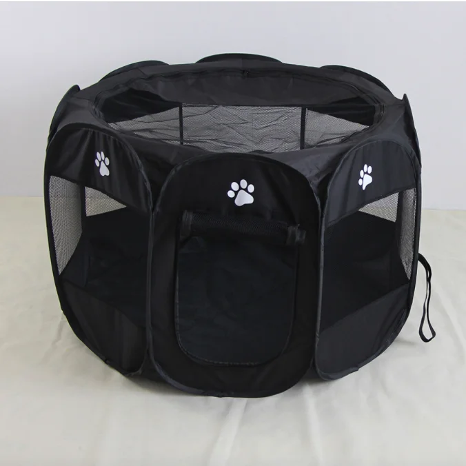 

ZMaker Octagonal Oxford Removable Cover Portable Foldable Pet Playpen For Dogs and Cats Fence Tent