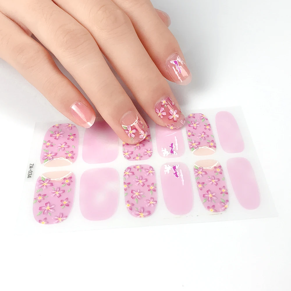 

New Style Polish Nail Art Decals Stickers Foils Self Adhesive Wraps, Colorful