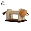 Cheap price soft plush lovely lion head cat activity products cat tree