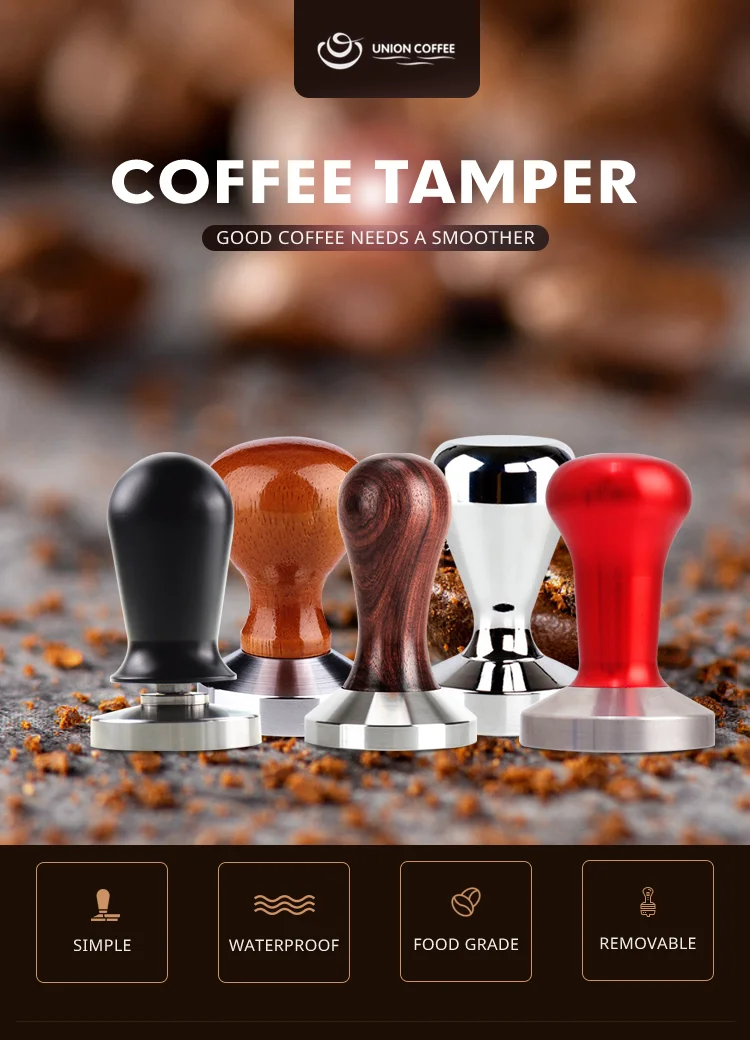 Coffee Accessory Baristal Tool Wooden Tamper 58 Mm Buy Customized