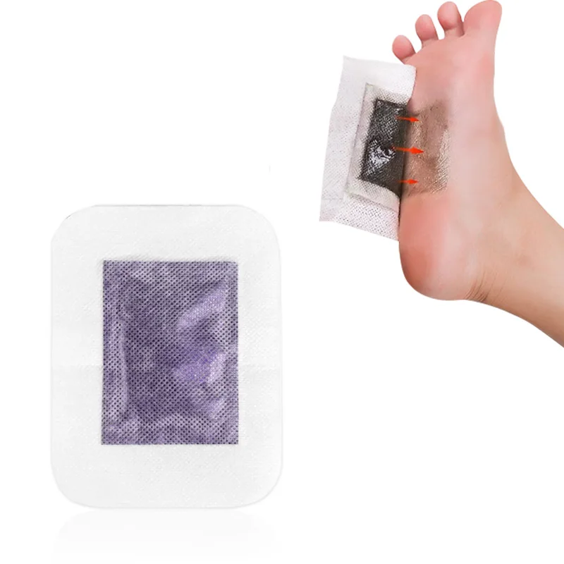 

China product 10 pcs packed detox foot patch CE approved Lavender detox foot pads