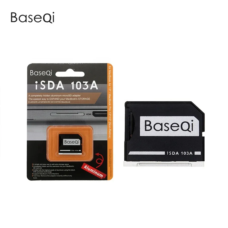

Original BaseQi NinjaDrive Aluminum Micro SD /TF Card Adapter