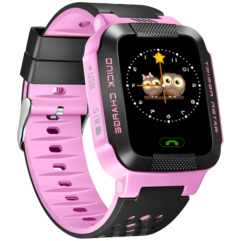 

Amazon hot sale kids GPS LBS kid smart watch support 12 languages waterproof smartwatch for children