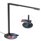 Depuley 5 ワット調光可能な無線充電タッチ制御ポータブルワイヤレス充電器ledテーブルランプナイトライト